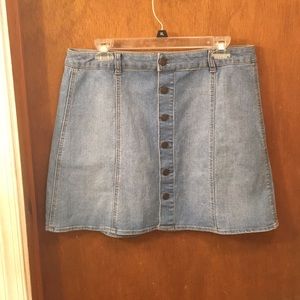 Denim skirt